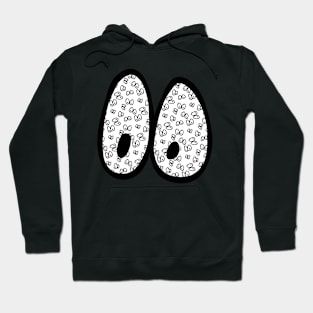 Cartoon Eyes Hoodie